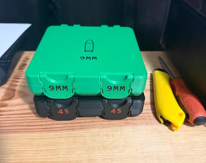 Featured listing image: 45  Ammo Storage Box with Removable Tray
