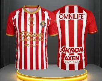Chivas Red 2025 2026 Third Kit La Tercera Soccer Jersey Men Women Youth
