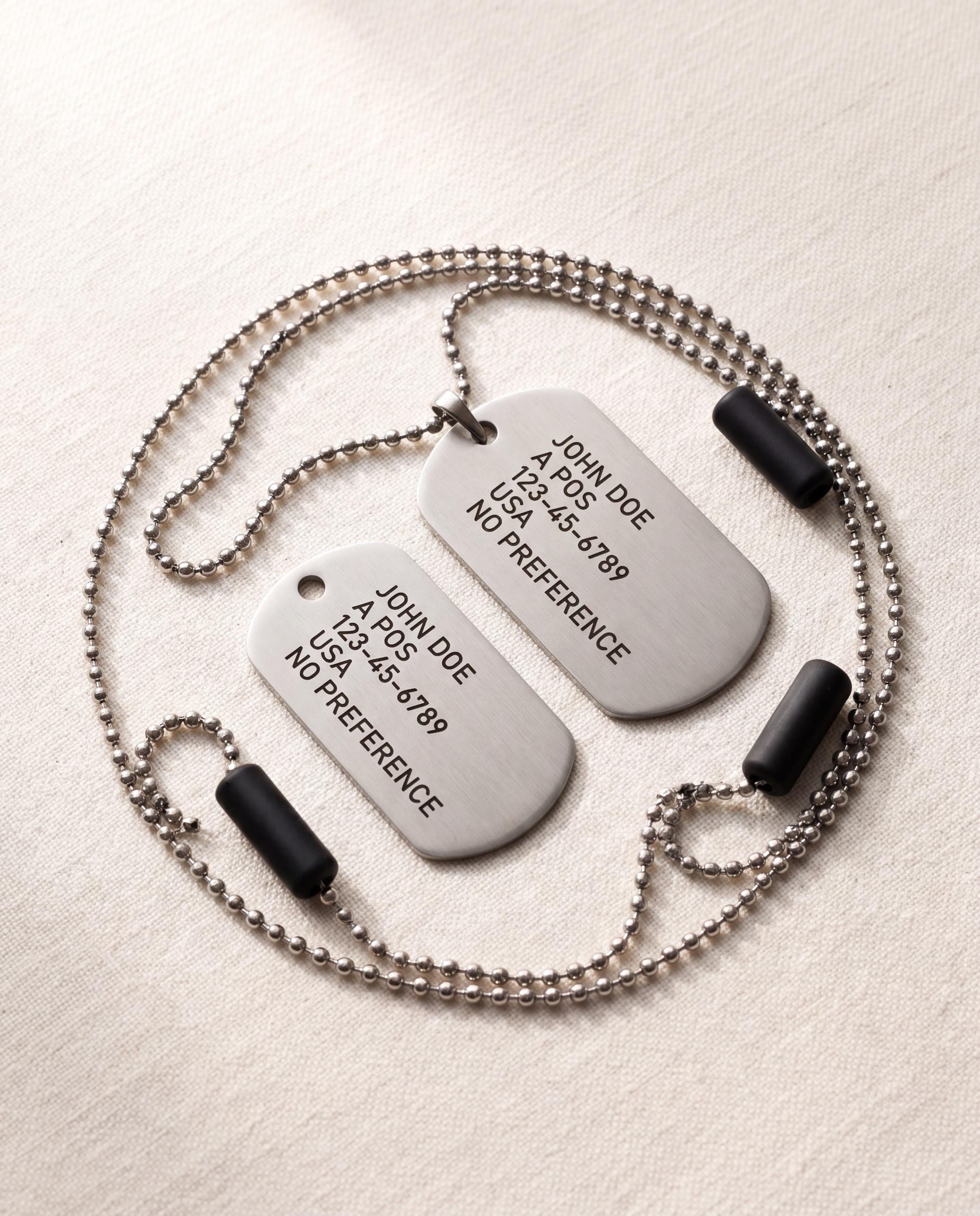 Swiss army dog tag - Etsy 日本