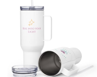 Tumbler med handtag 25 oz eller 40 oz