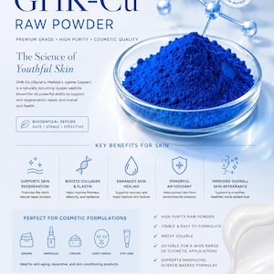 cosmetic grade ghk-cu Ghk Cu Cosmetic Grade Powder