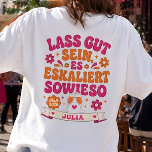 JGA Shirt „Es eskaliert sowieso“ – Malle-Edition