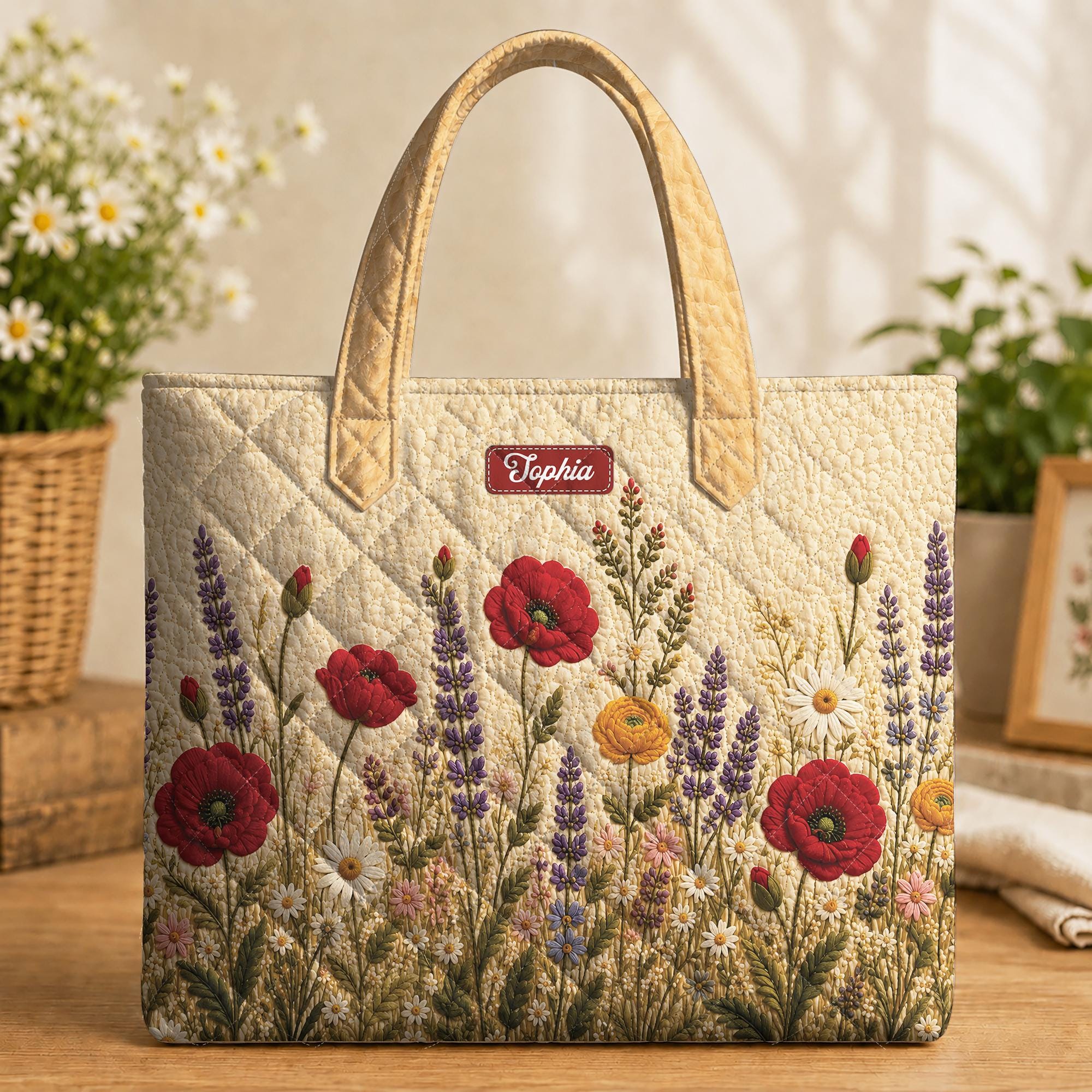 Poppy Quilted Bag - Etsy