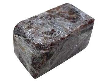 Rå naturlig afrikansk svart tvål (225 g)
