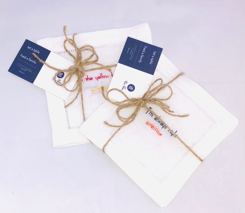 twobleu Cocktail Napkins