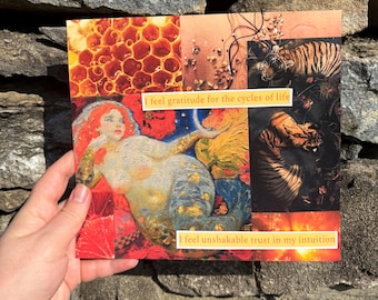 Göttin Sakralchakra Aktivierung: Orange Raum Dekor Wand hängen