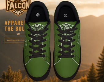 Fly As A Falcon Low-Top Sneakers | Forest Ash Low-Top Sneakers