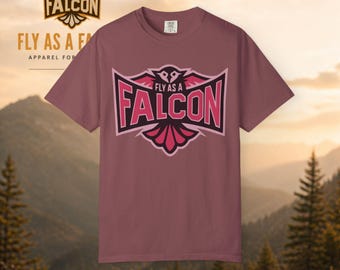 Fly As A Falcon Graphic T-Shirt | Wild Rose