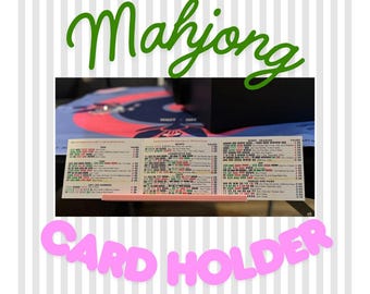 Helping Hand Mahjong Card Holder