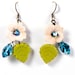 see more listings in the Flower earrings section