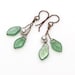 see more listings in the Leaf Earrings Dangle section