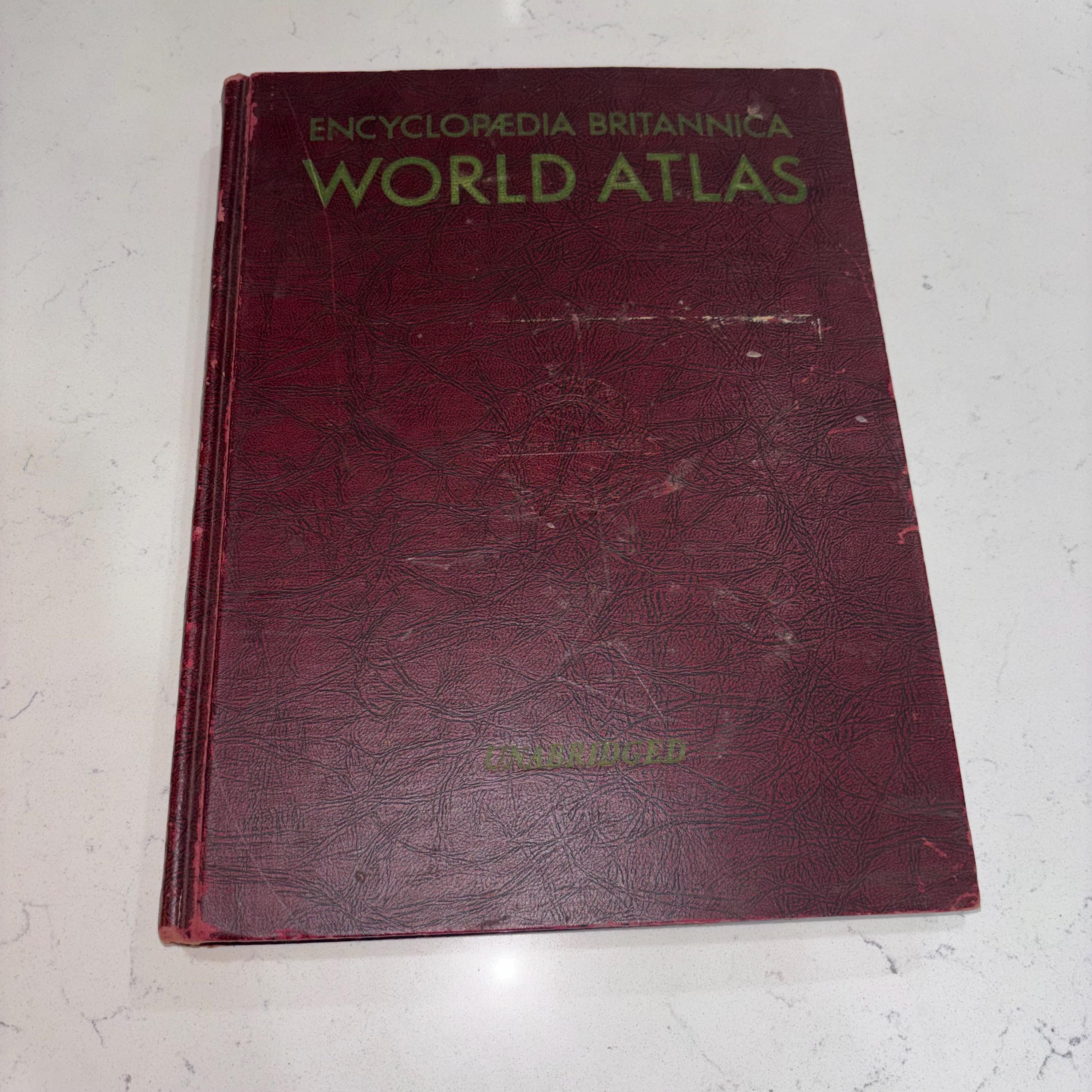 Britannica Atlas - Etsy