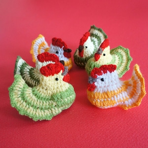 Häkelanleitung Ostern Häkelhuhn von Zofija