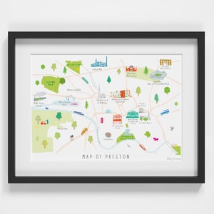 Carte de Preston Art Print