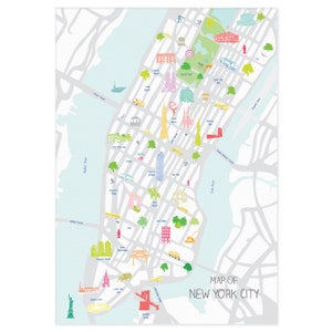 Map of New York City Print image 3