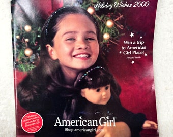 American Girl Pleasant Company Doll Catalogue Holiday Wish 2000 Christmas Book Vtg