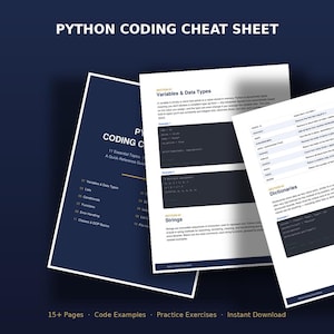 Python Cheat Sheet for Beginners