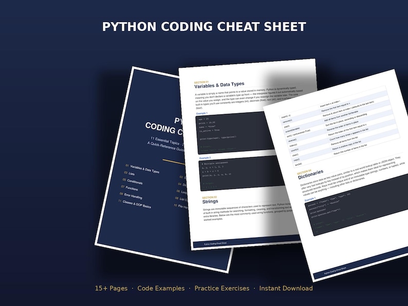 Hoja de trucos de Python para principiantes imagen 1