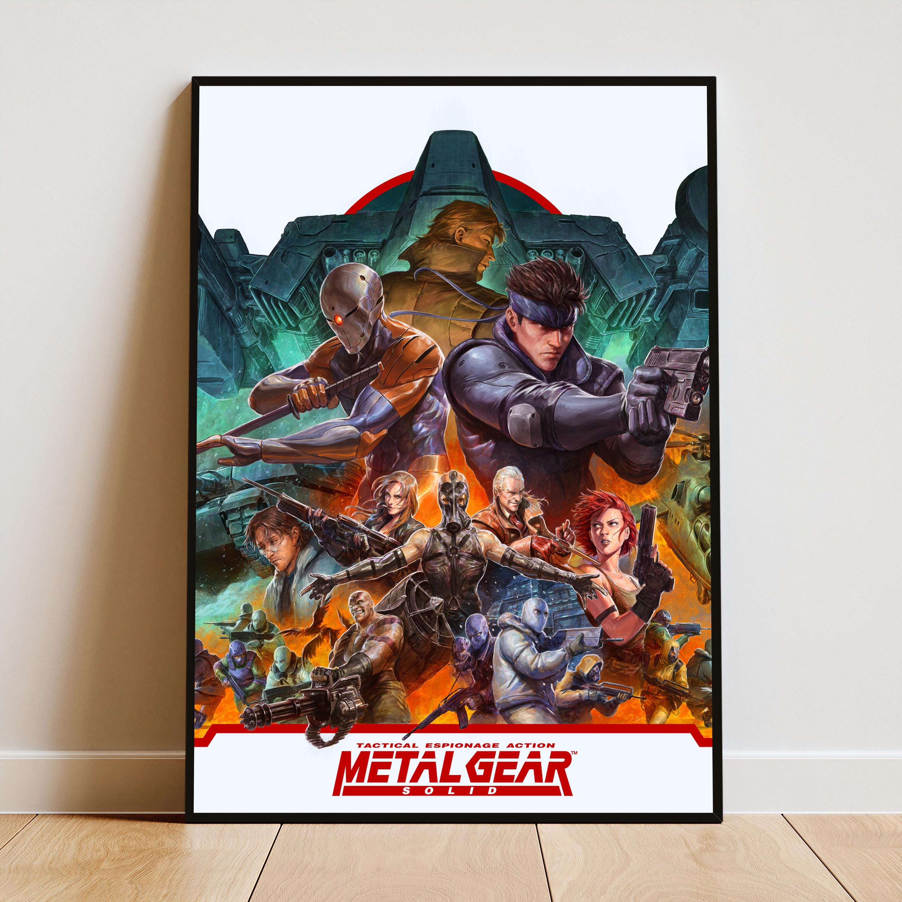 Metal gear solid poster - Etsy 日本