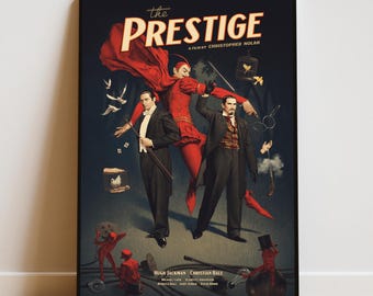 The Prestige Poster | Christopher Nolan Wall Art | Movie Print