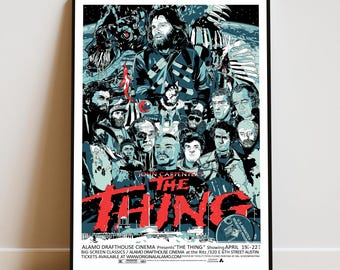 The Thing Poster | Mac Wall Art | Movie Print
