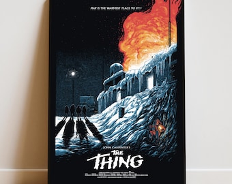 The Thing Poster | Mac Wall Art | Movie Print #2