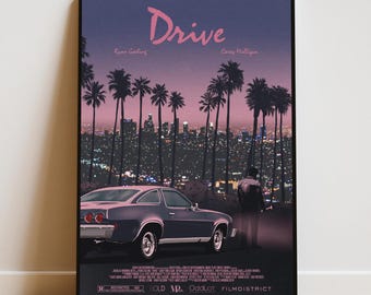 Drive Poster | Driver Wall Art | Movie Print #2