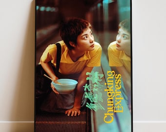 Chungking Express Poster | Asian Cinema Wall Art | Movie Print