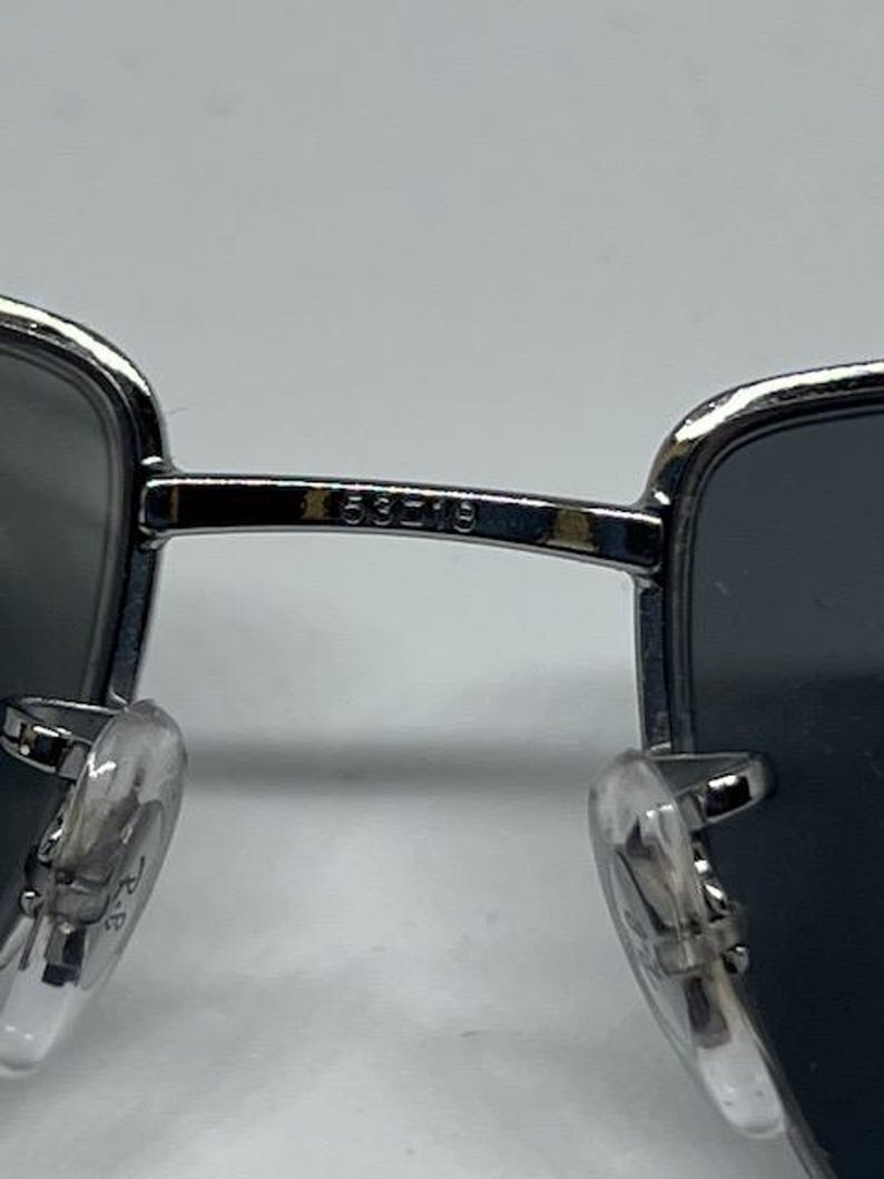 Monturas de gafas Ray-Ban de segunda mano (solo montura) RB6285 2502 53-18-140 Plata imagen 8