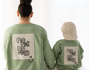 Mini Me Look - Sweater für Kids und Erwachsene - Handmade