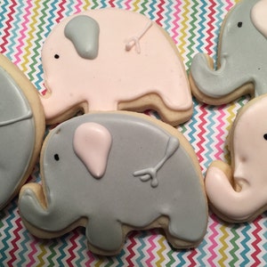 Baby Elephant Cookies please read description image 2