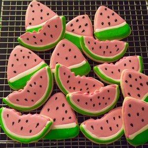 Watermelon Sugar Cookies please read description image 1