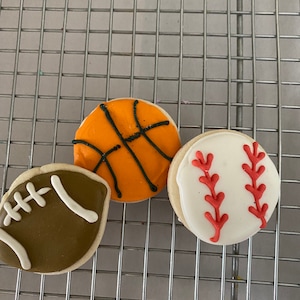 Mini Sports Cookies