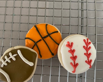 Mini Sports Cookies