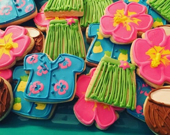 Luau Cookies- * Please Read Description*