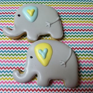 Baby Elephant Cookies please read description image 4