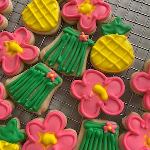 Mini Luau Cookies *please read description*