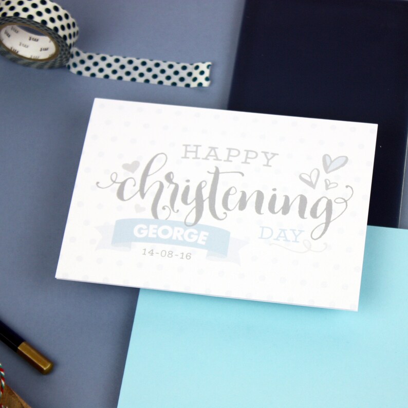 Christening Card