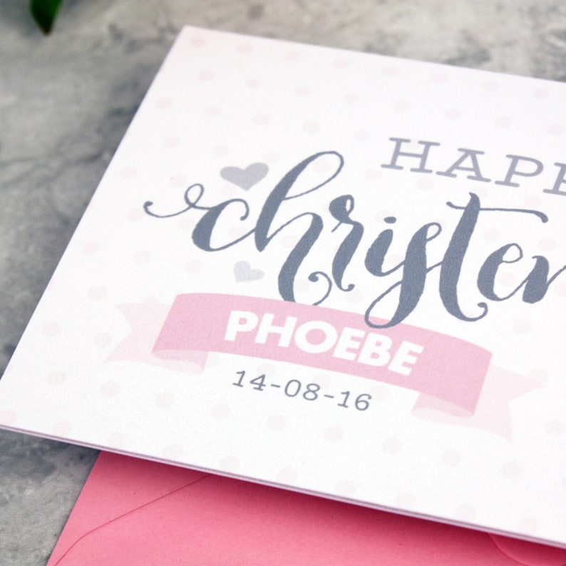 Christening Card