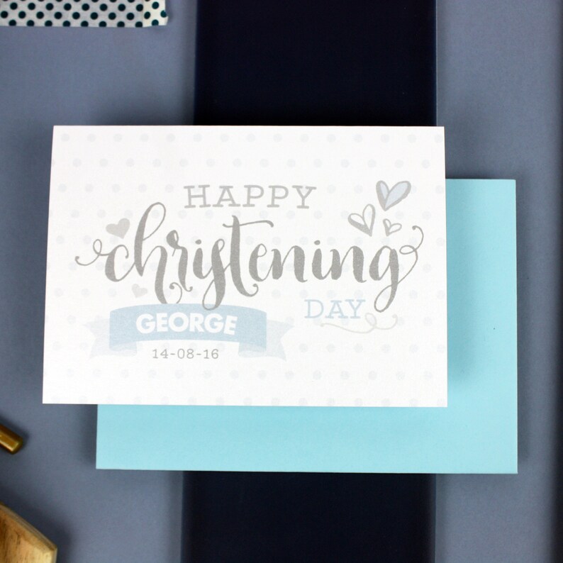 Christening Card
