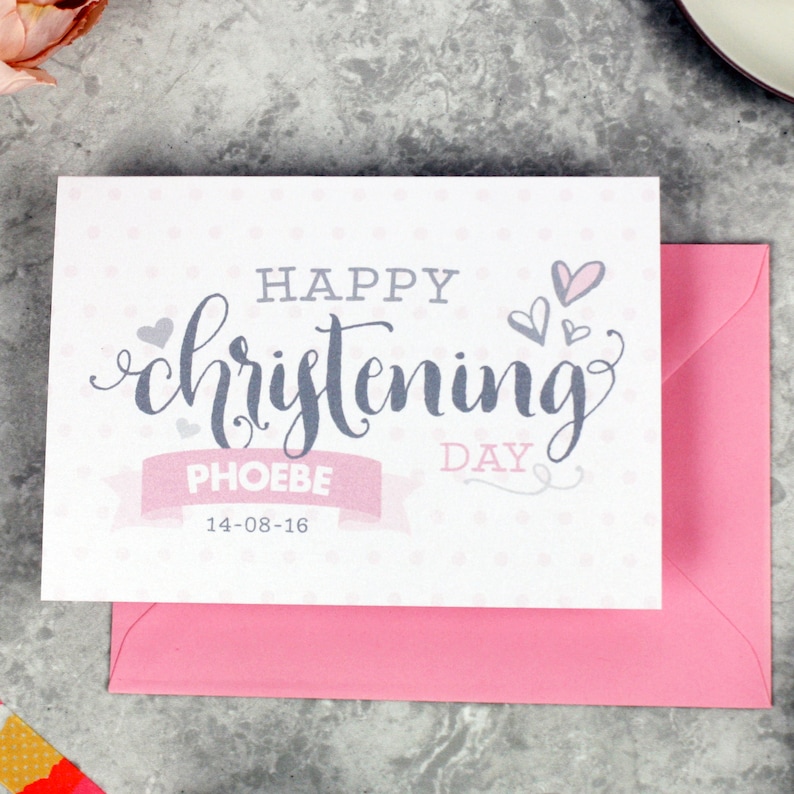 Christening Card