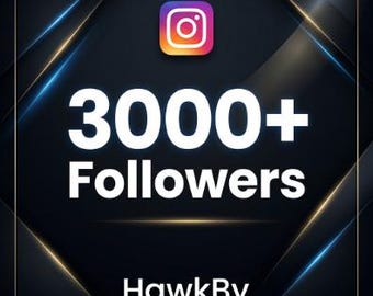 Follower Instagram 3K / Follower Instagram reali, Follower Instagram stabili, Coinvolgimento su Instagram