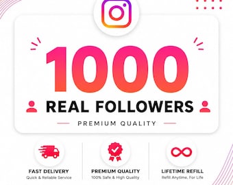 1000 follower Instagram / Consegna rapida e sicura / Ricarica garantita a vita / Aumento follower Instagram / Crescita sui social