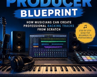 Producer Blueprint Ebook: Create Backtracks, Click Tracks, Instrumentals (Digital PDF)