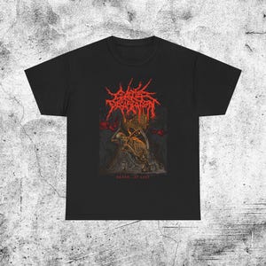 Cattle decapitation death atlas tshirt death metal album artwork heavy cotton tee