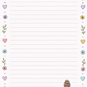 Personalized 5x7 Notepad – Custom Name & Theme | 100 Sheets | Perfect Gift | Personalized Stationery | Desk Pad | Digital Design