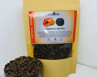 Dehydrated Papaya Seeds | Herbal Wellness Product | Natural Plant-Based Seeds