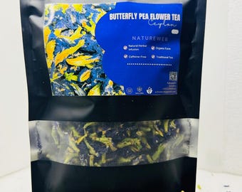 Dry Wild Butterfly Pea Flower Tea | relaxation drink