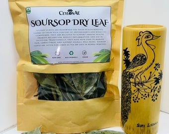 A Grade Soursop Dry Leaves | Natural Graviola Herbal Tea (Organic)