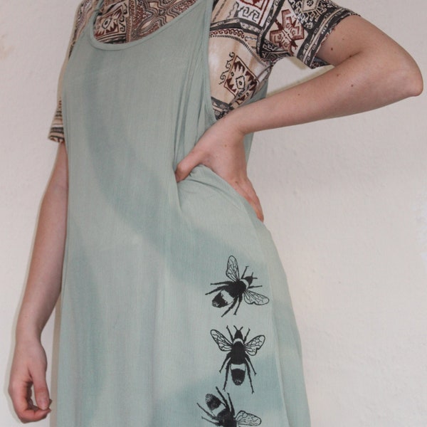 Screen Print Dress Etsy